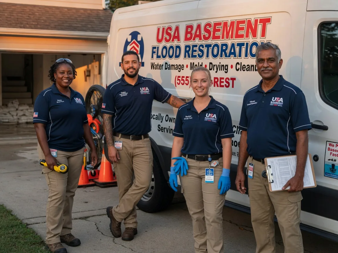 Basement Flood Cleanup company in Valliant, OK